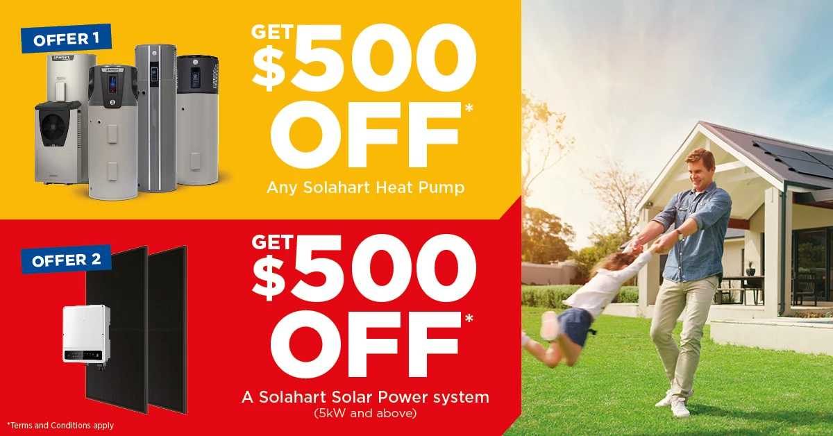 Smart Savings are in the air with Solahart